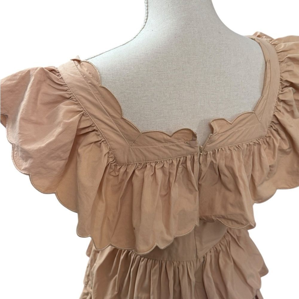 Hunter Bell Ramsey Dress in Khaki 4 - Picture 5 of 8